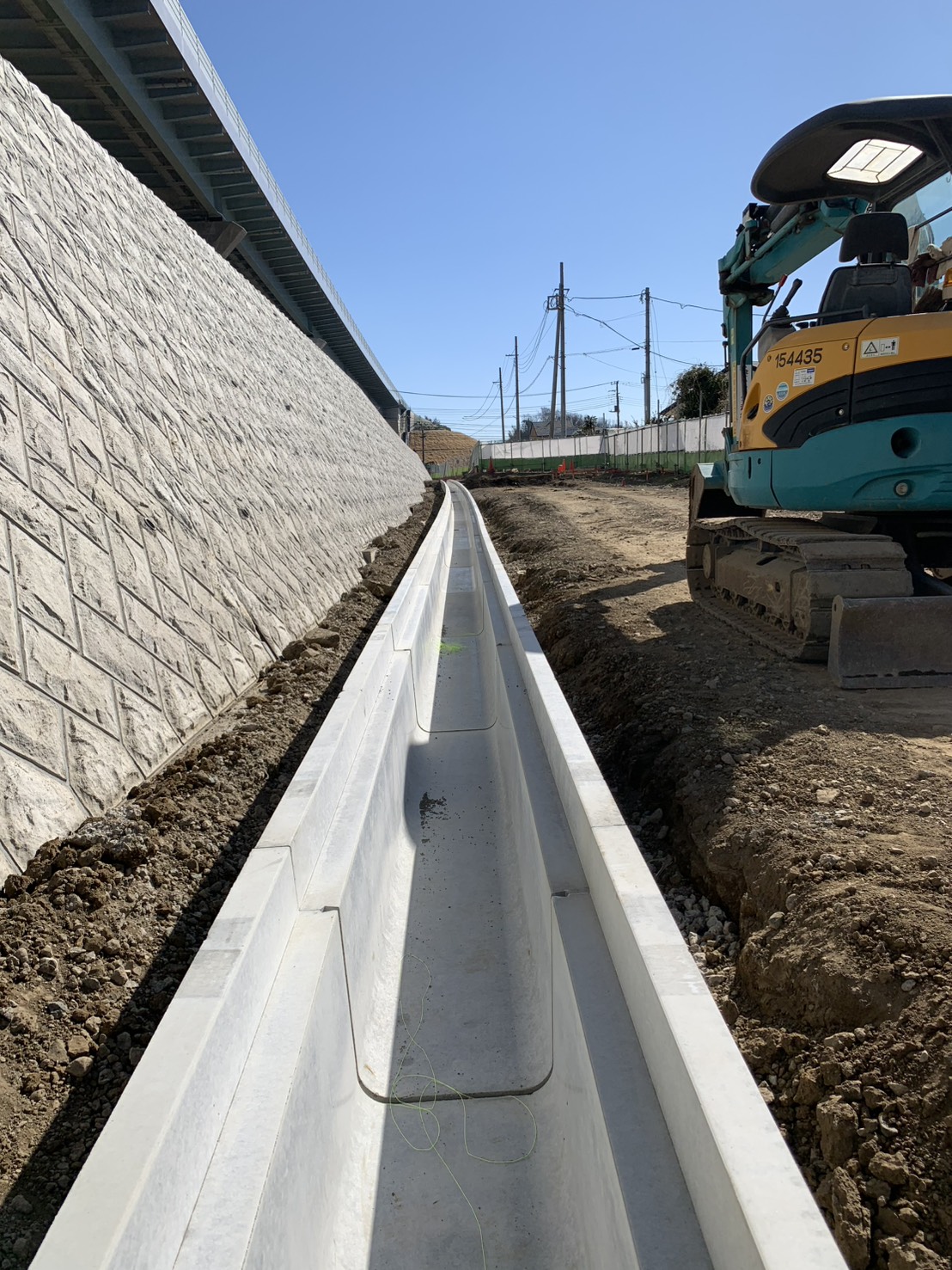 伊勢原市 排水設備整備工事の施工写真