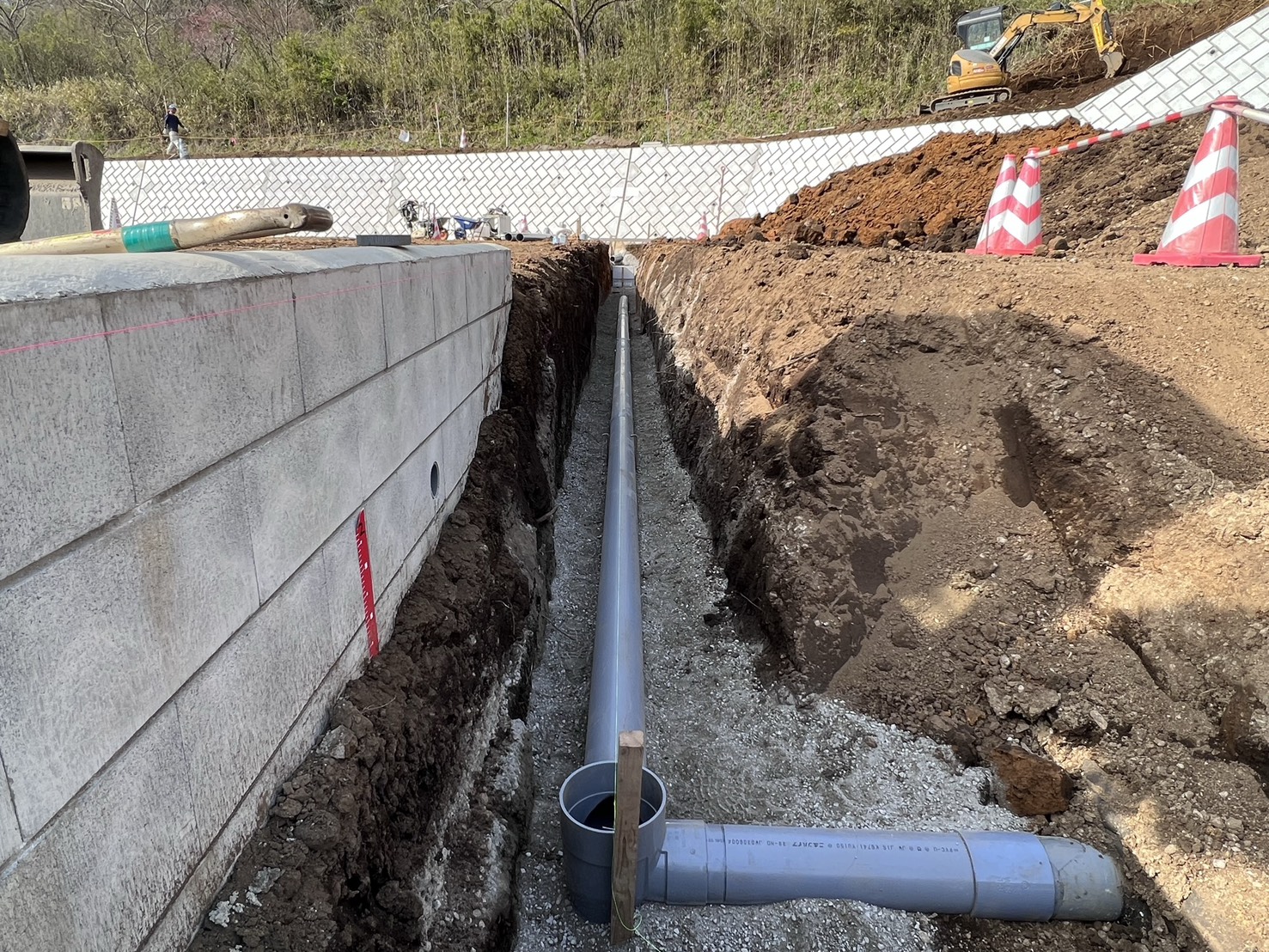 相模原市造成工事の施工写真