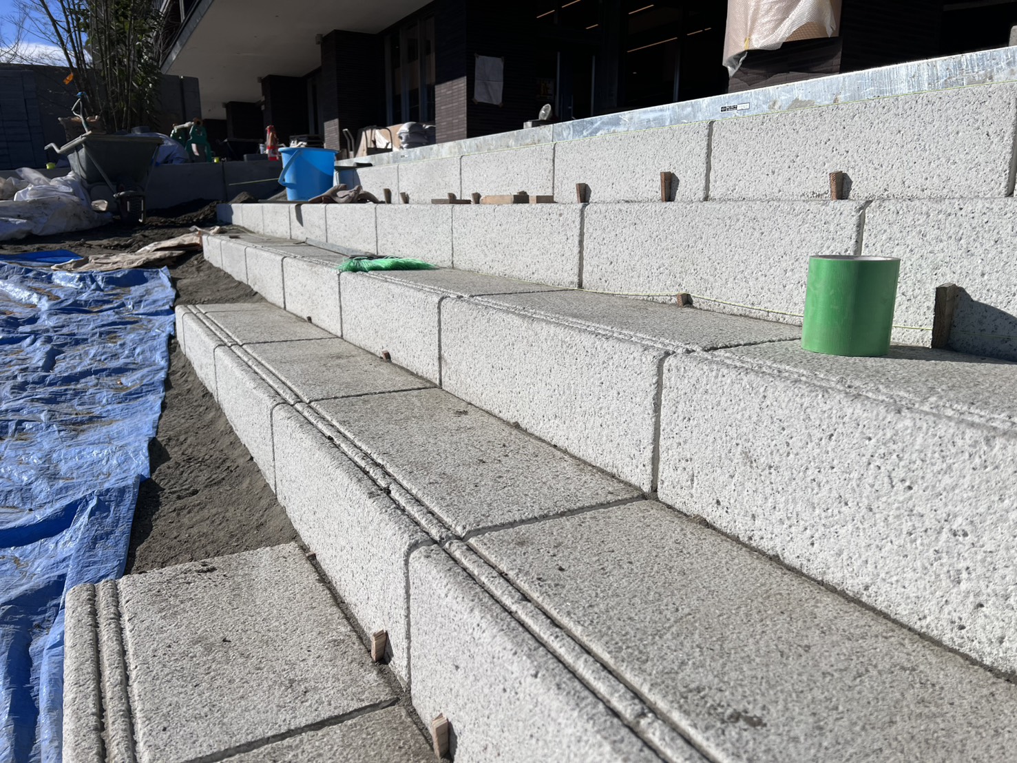 横浜市新築外構の施工写真